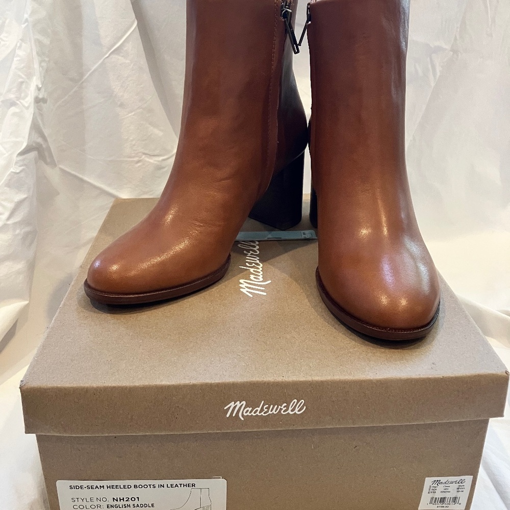Madewell side-seam heeled boots